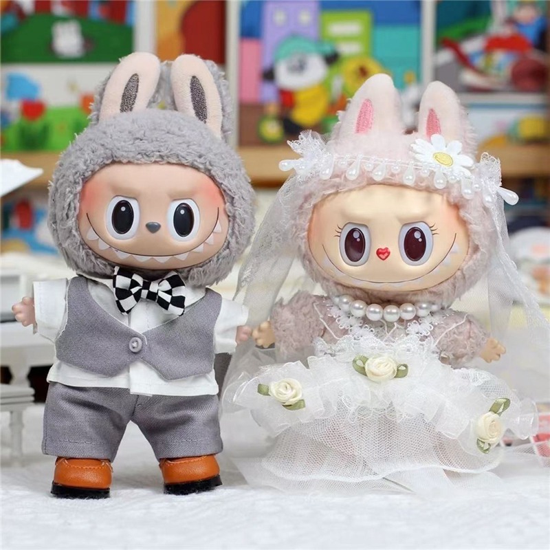 15 17cm For Labubu Doll Korean - Korean Lifestyle Items review and price